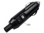 Auto Male Plug Cigarette Lighter Adapter with LED